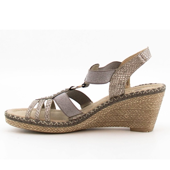 Rieker D6768 Ursula 2inch Wedge Sandal by Remonte - Picture 2 of 8